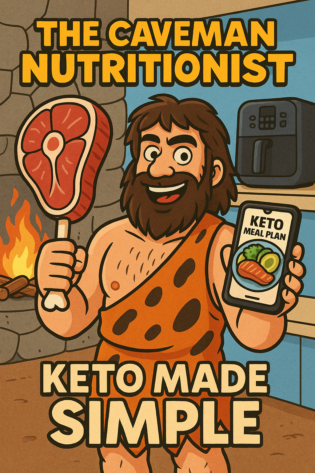 The Caveman Nutritionist – Keto Made Simple Grunt-powered meal plans. Meat. Macros. No bull.