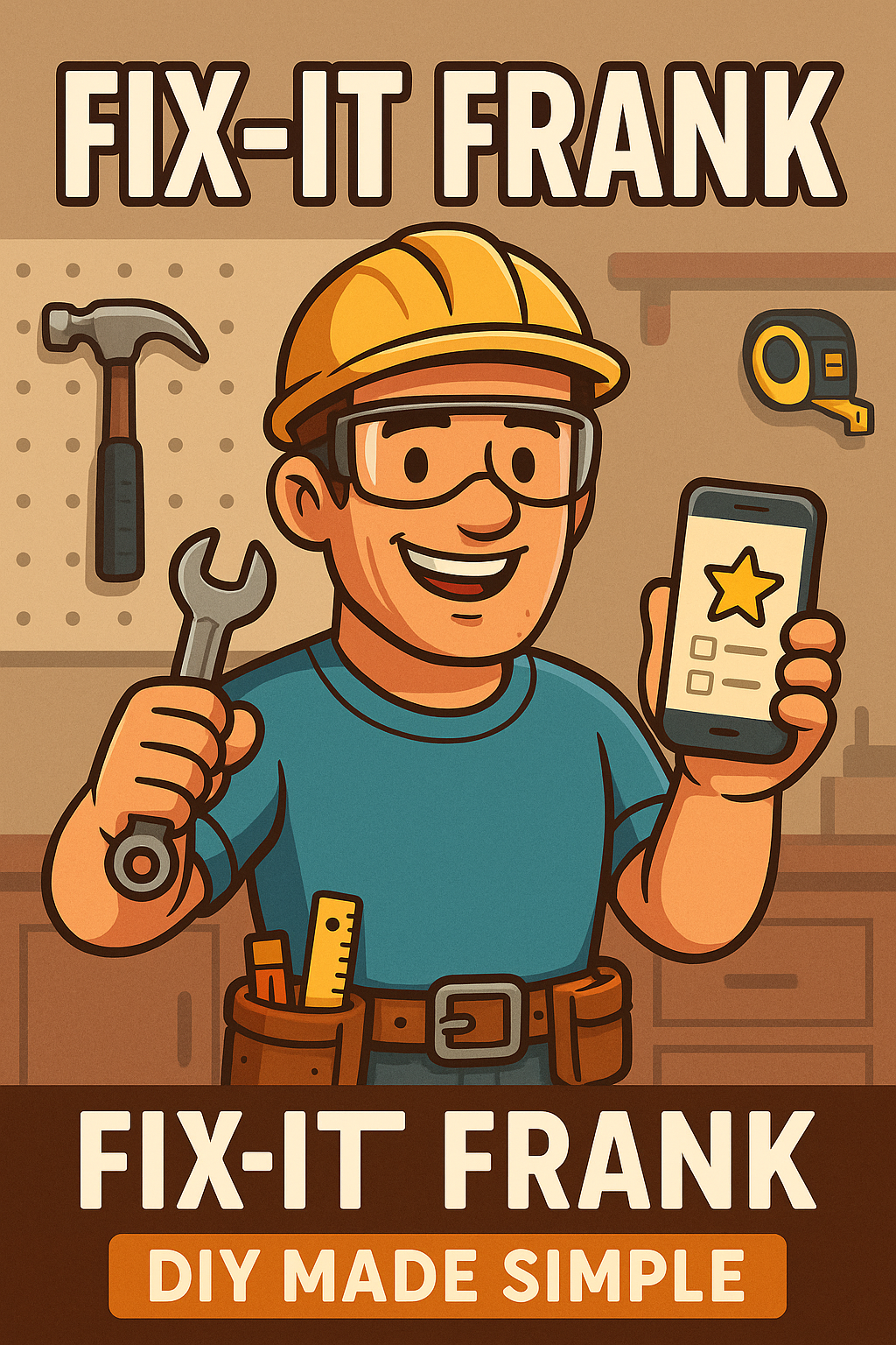 Fix-It Frank – DIY Made Simple Home repairs. Step-by-step. With just enough sarcasm to keep you motivated.